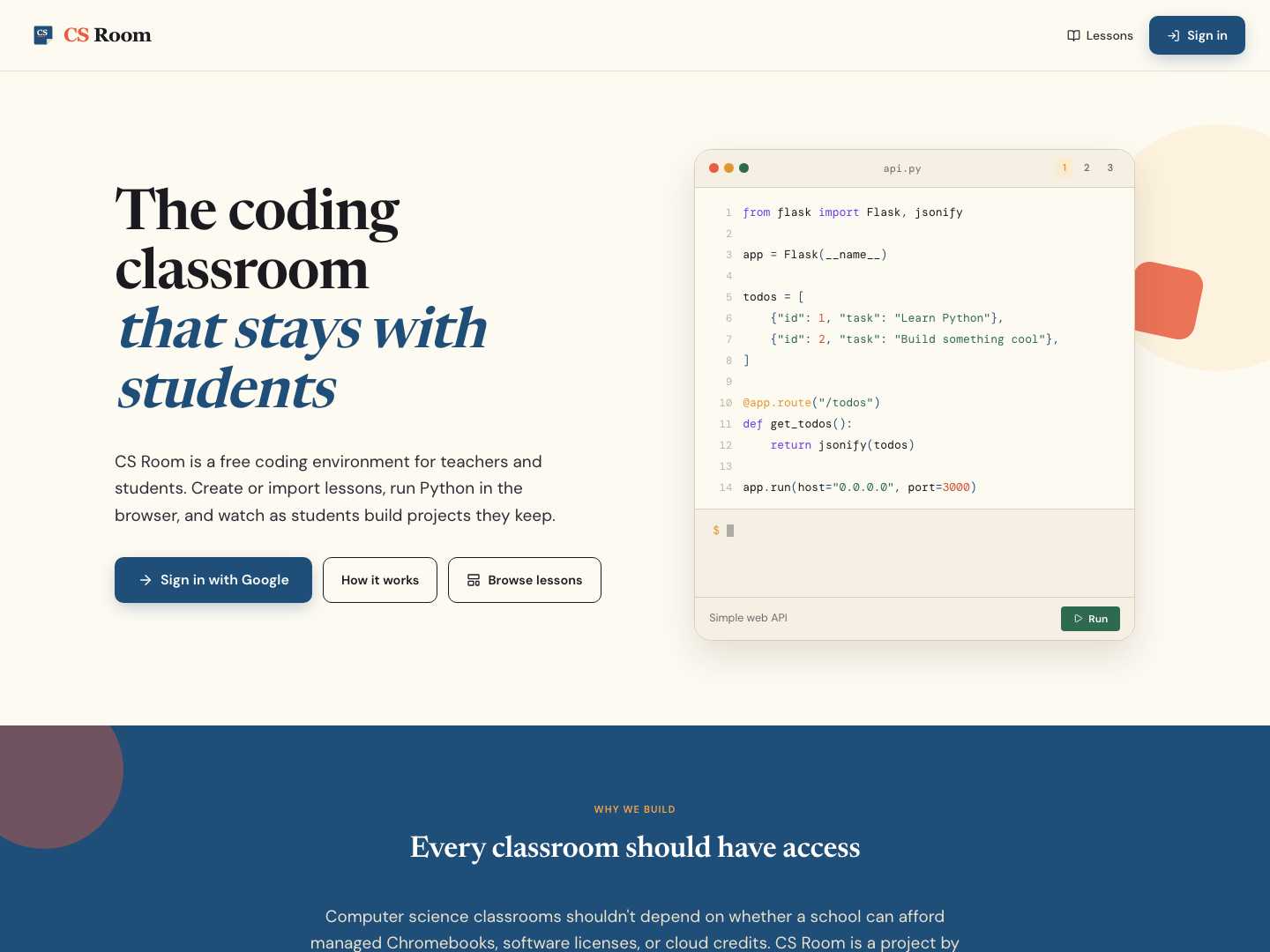 CSRoom screenshot